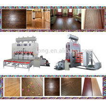 short cycle melamine laminating hot press machine